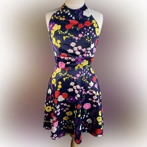 💕VINTAGE💕 Sears Jr Bazaar Halter Dress Union Made